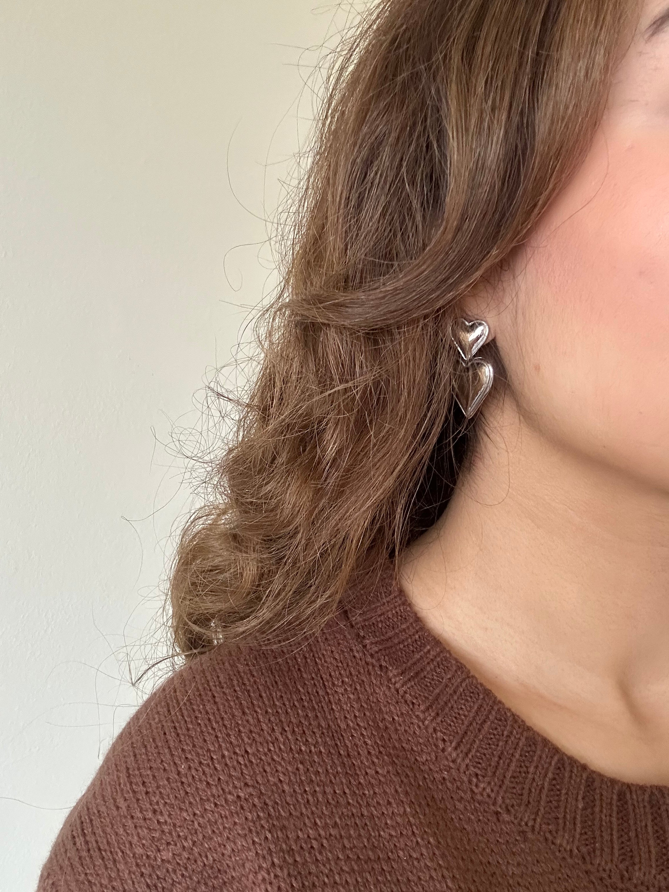 Lover Girl Earrings in Silver