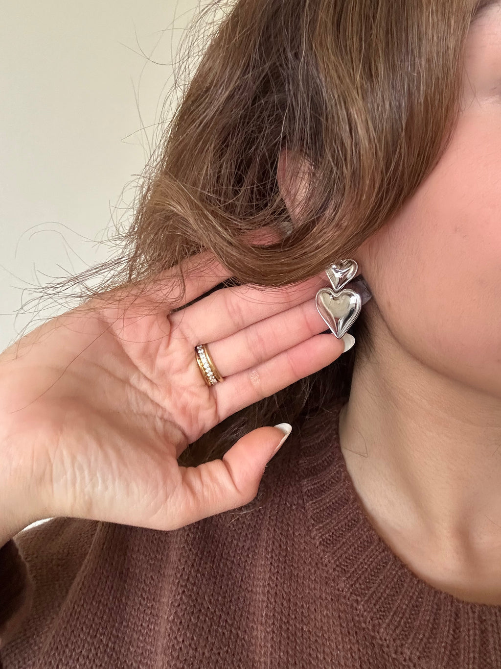 Lover Girl Earrings in Silver