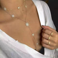 Star Girl Dropdown Necklace