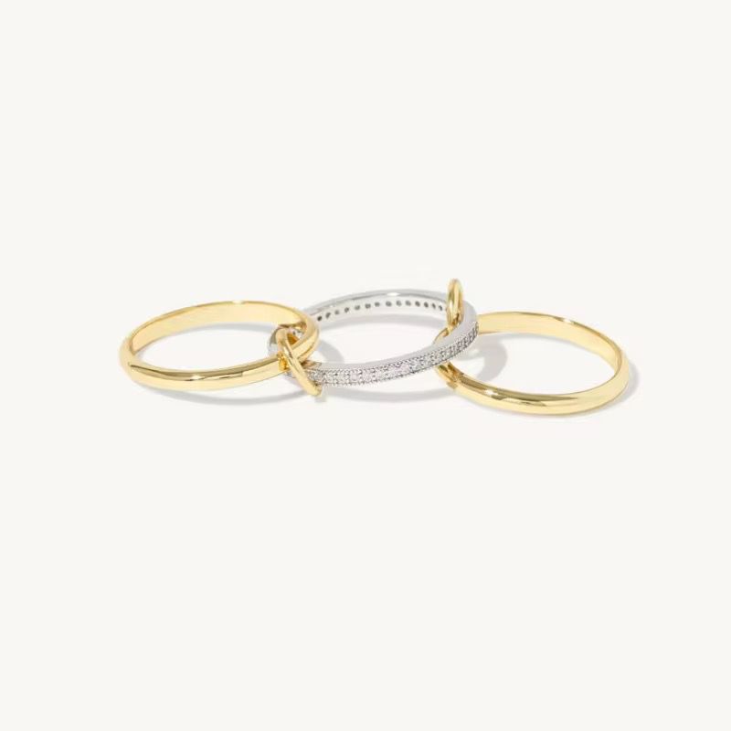 Linked Trio Ring