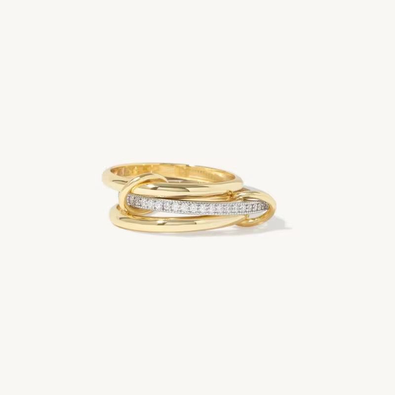 Linked Trio Ring