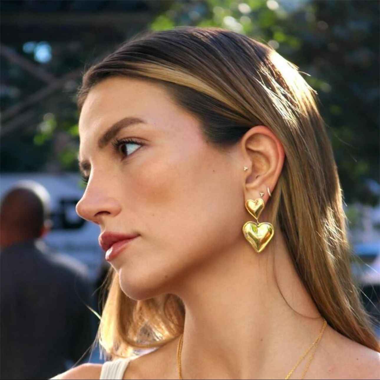 Lover Girl Earrings in Gold