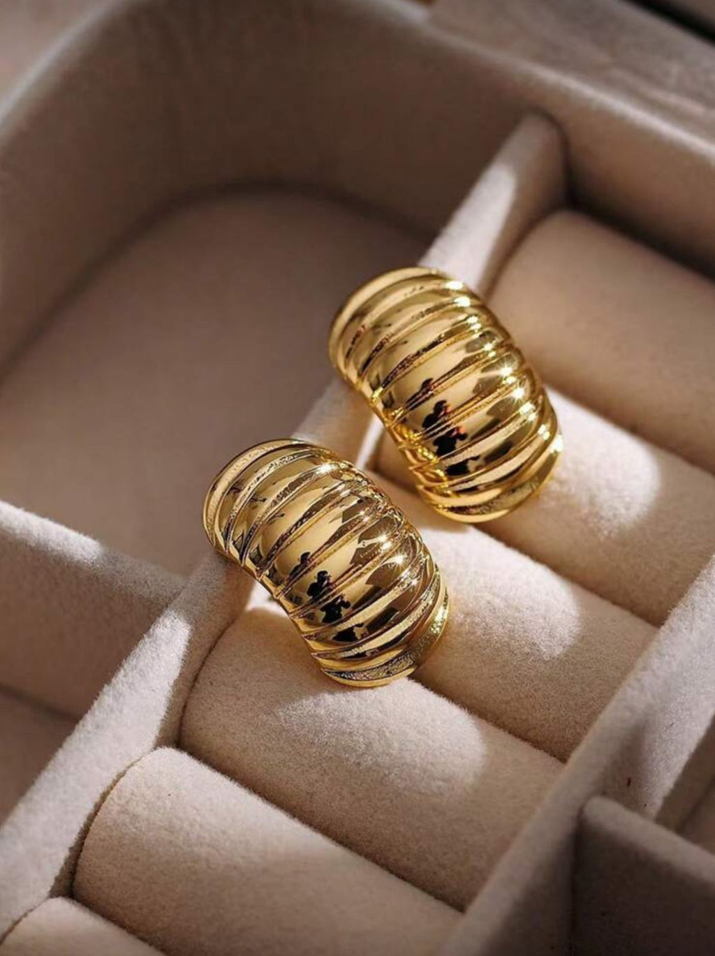 Croissant Earrings
